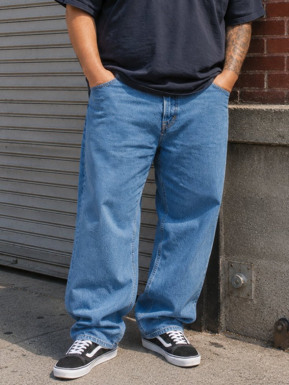 Levi’s Men 550 Relaxed Fit Jeans 36x32 Med Wash Vintage Y2K Denim Made in Mexico